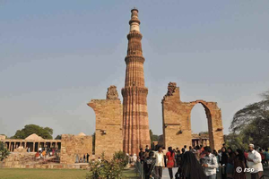 Qtab Minar in Delhi