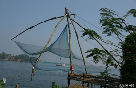 Chinesische Fischernetze Kochi