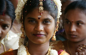 Braut in Madurai