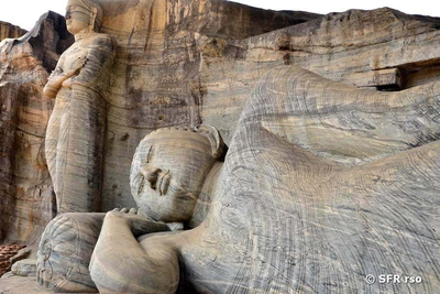 Liegender Buddha in Polonnaruwa