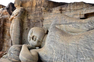 Liegender Buddha in Polonnaruwa