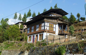 bhutanisches Haus