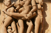 erotische Darstellung Khajuraho