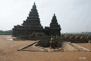 Meerestempel in Mahabalipuram