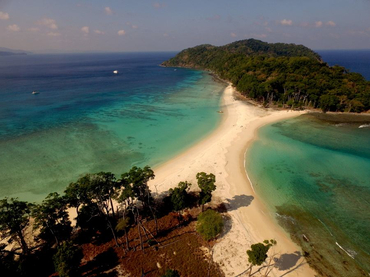 Inseln mit Sandstrand, Andaman Inseln