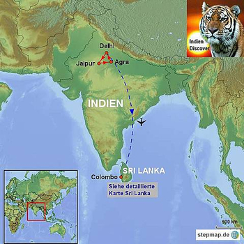 Höhepunkte Nordindiens und Sri Lanka Teil Nordindien