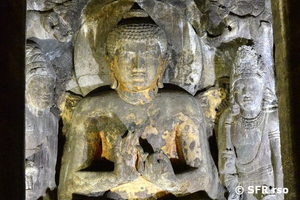 lehrende Buddha Figur