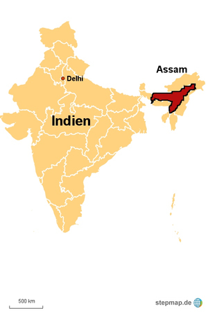 Assam Indien