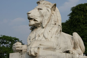 Victoria Memorial Löwe