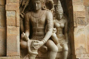 Nadushiva Parvati Steinfigur, Tamil Nadu