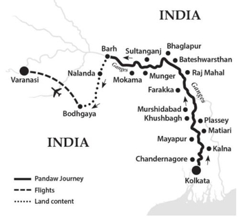 RV Pandaw Kalkutta-Varanasi 15 Tage