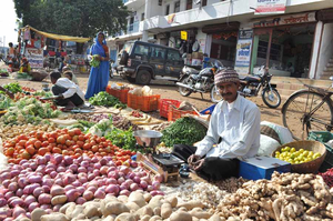 Markt in Indien